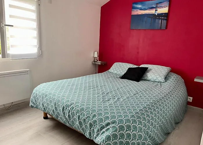 Feriehus L'ostrea, Maison Avec Jardin A 200m De La Mer-wifi *