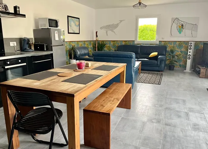 L'ostrea, Maison Avec Jardin A 200m De La Mer-wifi Feriehus